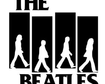 The Beatles Abbey Road SVG | Rock Music Vector Art (Digital Download)