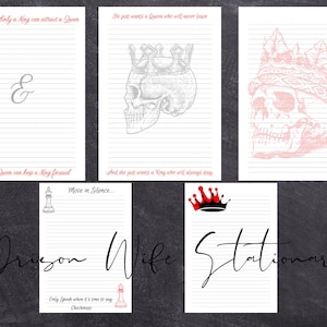 Prison Wife - Lined Stationary Pages