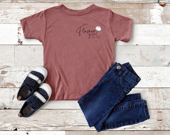 Bridal Party |  Youth Flower Girl Shirt | Youth Ring Bearer Shirt | Flower girl shirt | Wedding Party Shirts | Flower Girl Gift
