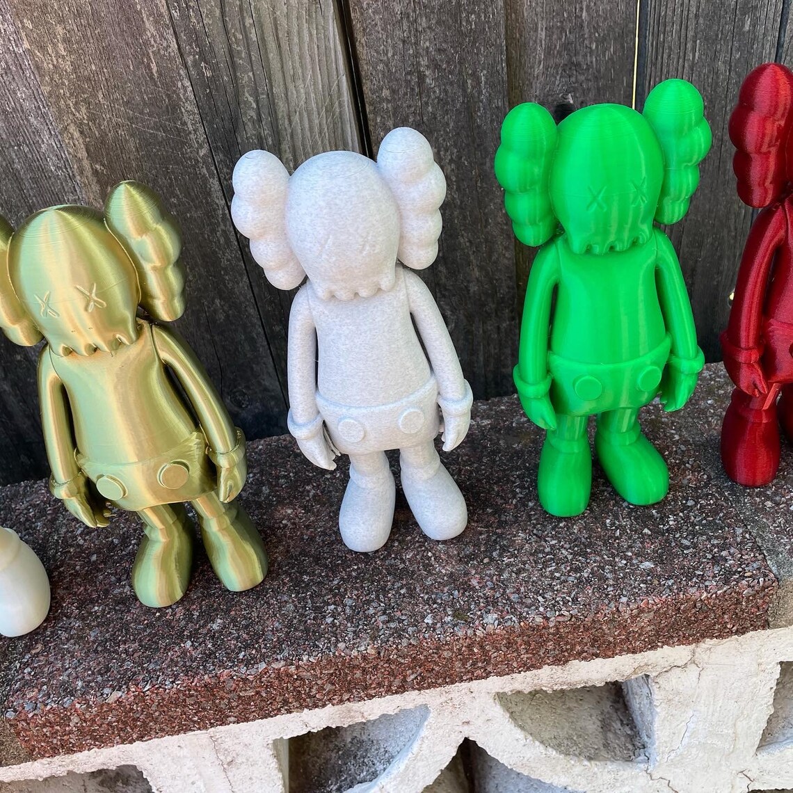 Kaws Figur Kaws Statue Kaws Flayed Art Pop Art 3d Etsy