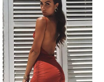 backless dress sexy