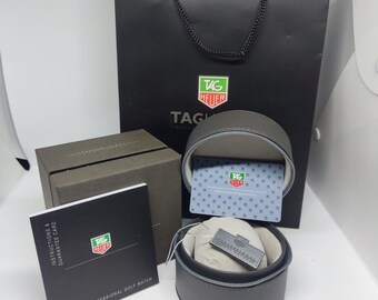 Vintage Tag Heuer Watch Box Set 70s 