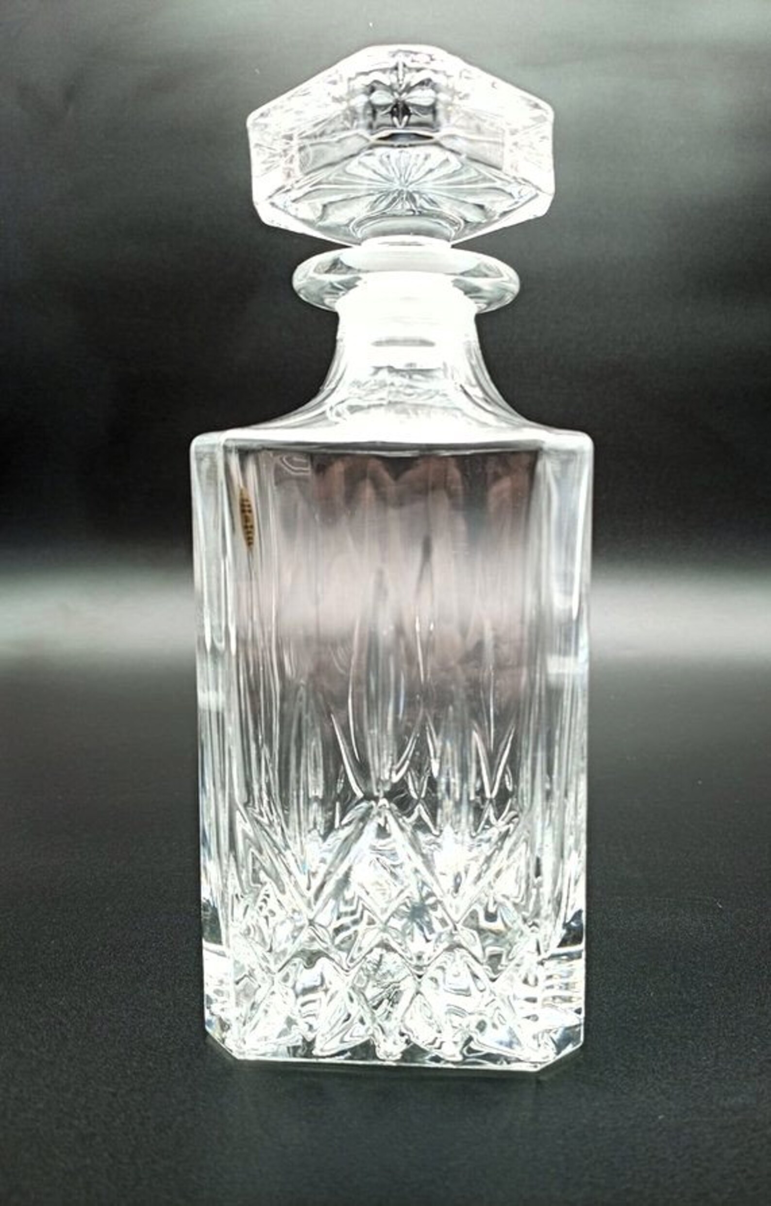 Vintage Glass Crystal Decanter Royal Crystal Rock Opera Etsy
