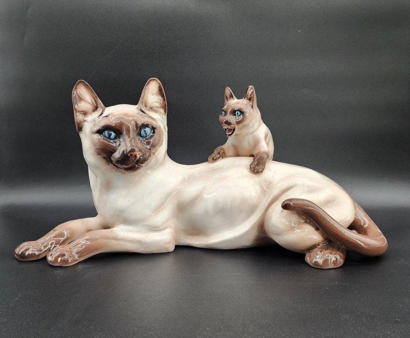 Ronzan Ceramic Cat - Etsy