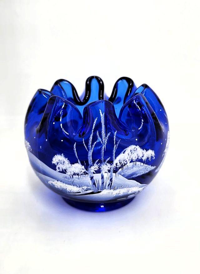 Fenton Winter Scene - Etsy