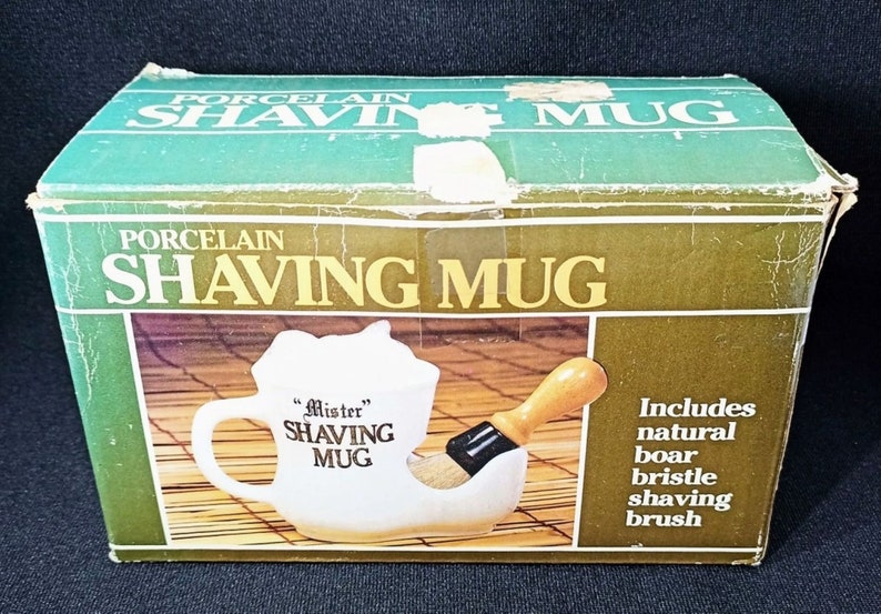 Vintage Porcelain Shaving Mug Mister Shaving Mug/shoe Style Etsy