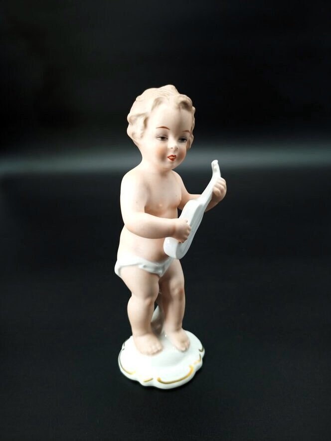 Wallendorf Porcelain ドイツ製 男女 子供 フィギュリン Wallendorf