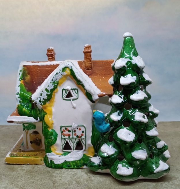 Dept 56 Original Snow Village Ceramic Mainstreet Gift Shop #54887 In