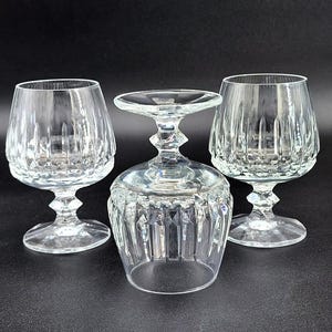 Vintage Schott Zwiesel Tango Crystal Brandy Snifters (Set of 3)