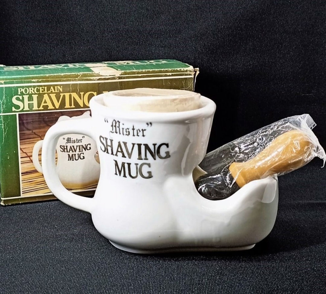 Vintage Porcelain Shaving Mug Mister Shaving Mug/shoe Style Etsy