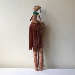 Vintage African Doll depicting young dancer