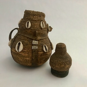 Vintage East African Water Basket - Masai