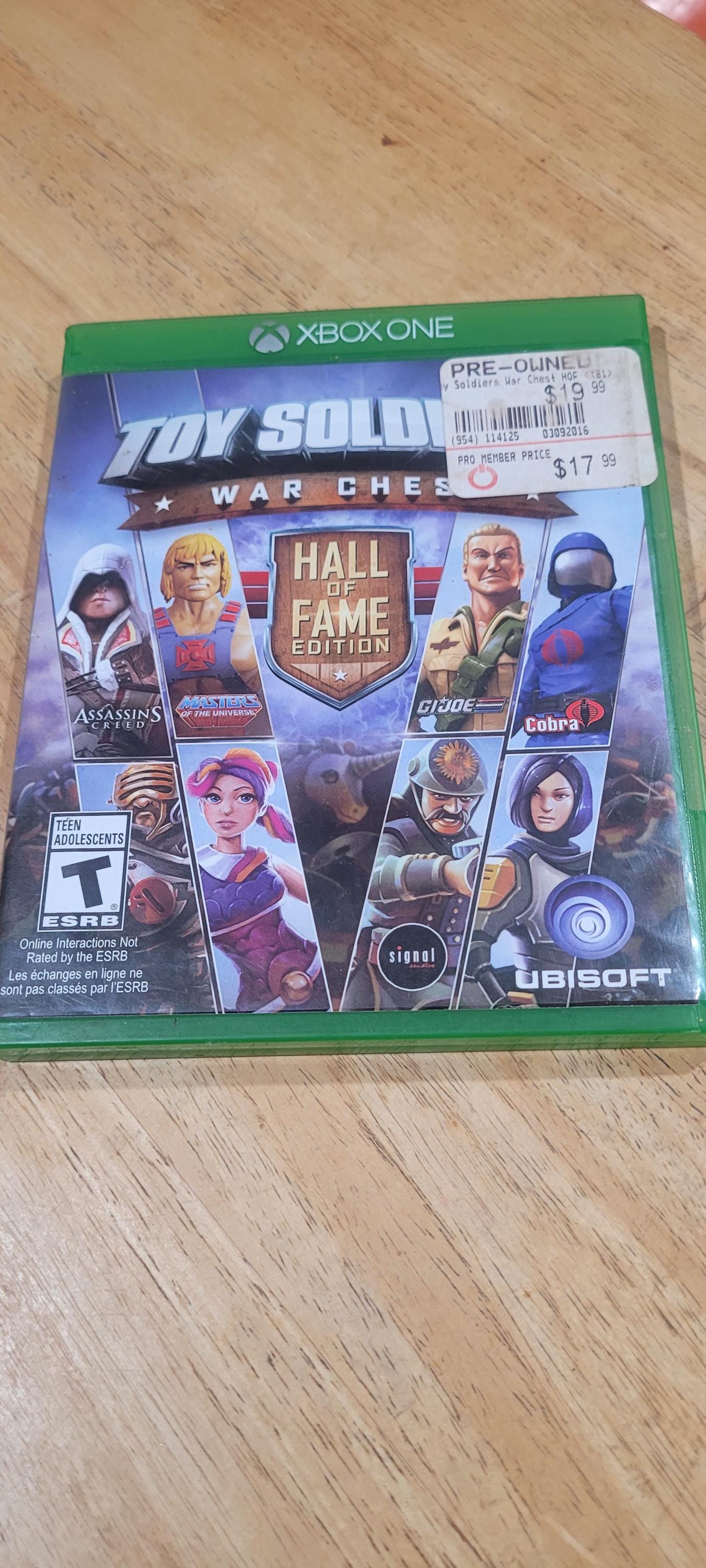 Xbox One Toy Soldiers War Chest Hall of Fame Edition - Etsy