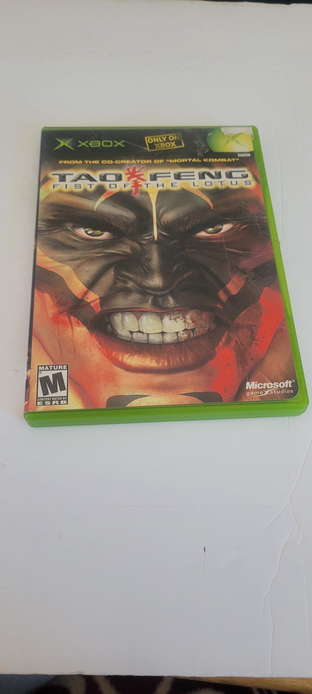 Jeu Xbox Tao Feng: Fist Of The Lotus - Version PAL, Bon état (testé Et Ressurfacé Si Besoin)