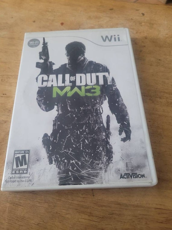 Wii Call of Duty Mw3 Canada