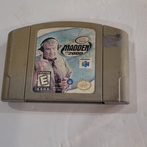 Nintendo 64 Madden 2000