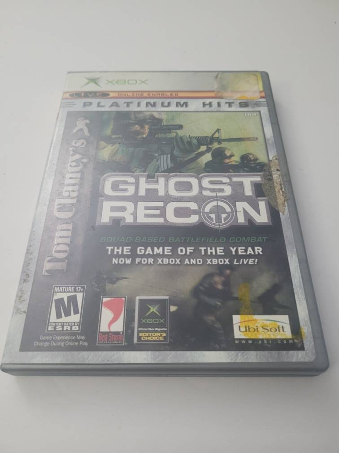 Xbox 360 Ghost Recon Platinum Hits Etsy