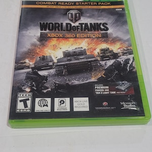 Xbox 360 World of Tanks Xbox 360 Edition - Etsy