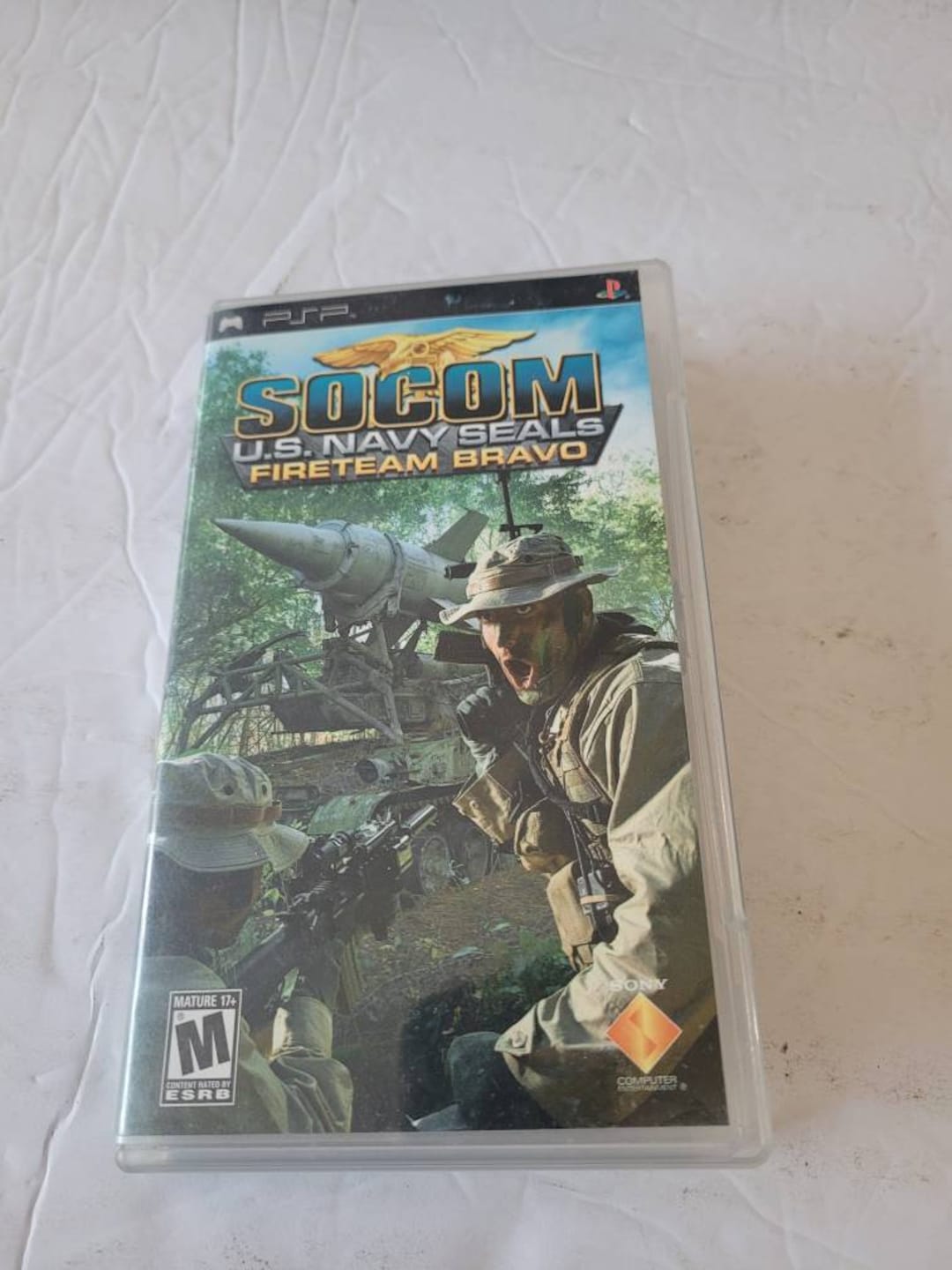 Playstation Psp Socom Us Navy Seals Fire Team Bravo -  Denmark