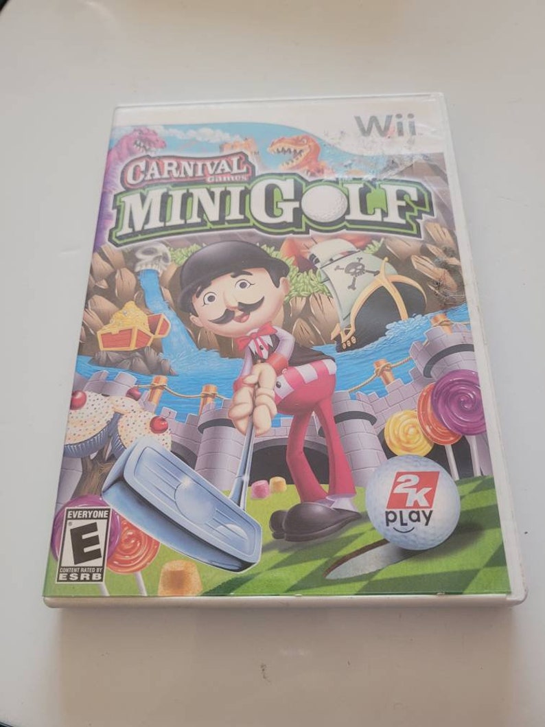 Wii Carnival Games Mini Golf Etsy