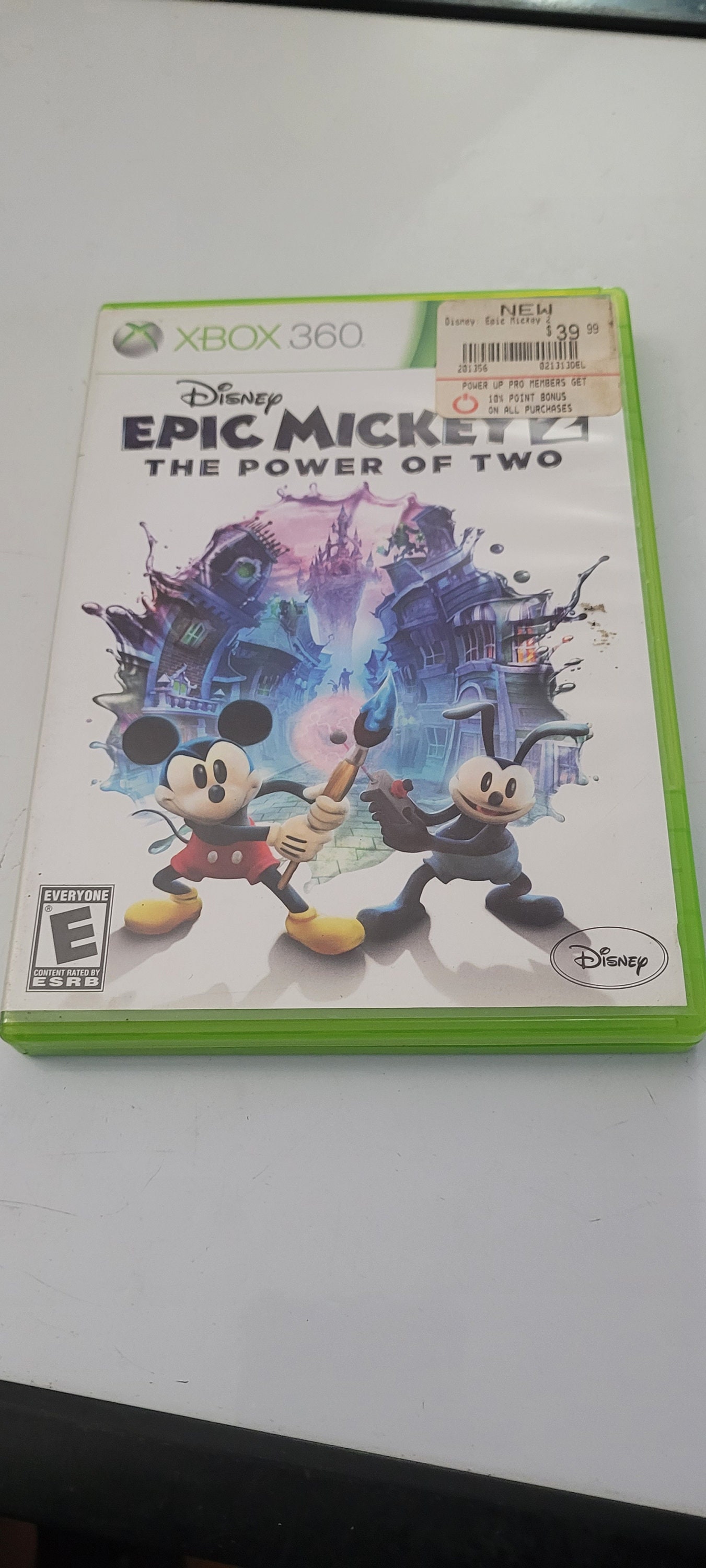 Xbox 360 Epic Mickey 2 the Power of Two - Etsy