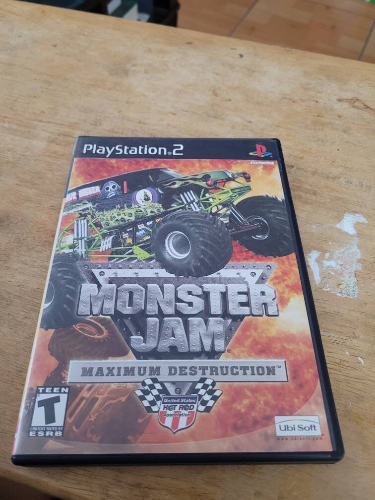 Playstation 2 Monster Jam Maximum Destruction - Etsy