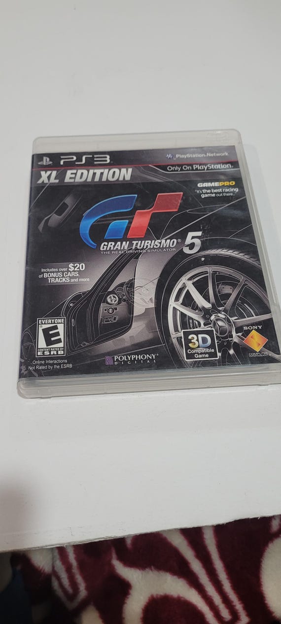 Playstation 3 Gran Turismo5 Xl Edition - Etsy