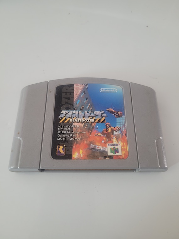 Nintendo 64 Blast Dozer Japanese Import Etsy