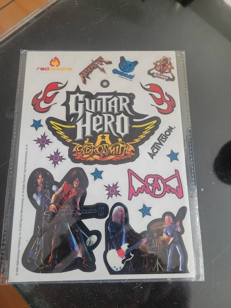 Guitar Hero Stickers for Sale