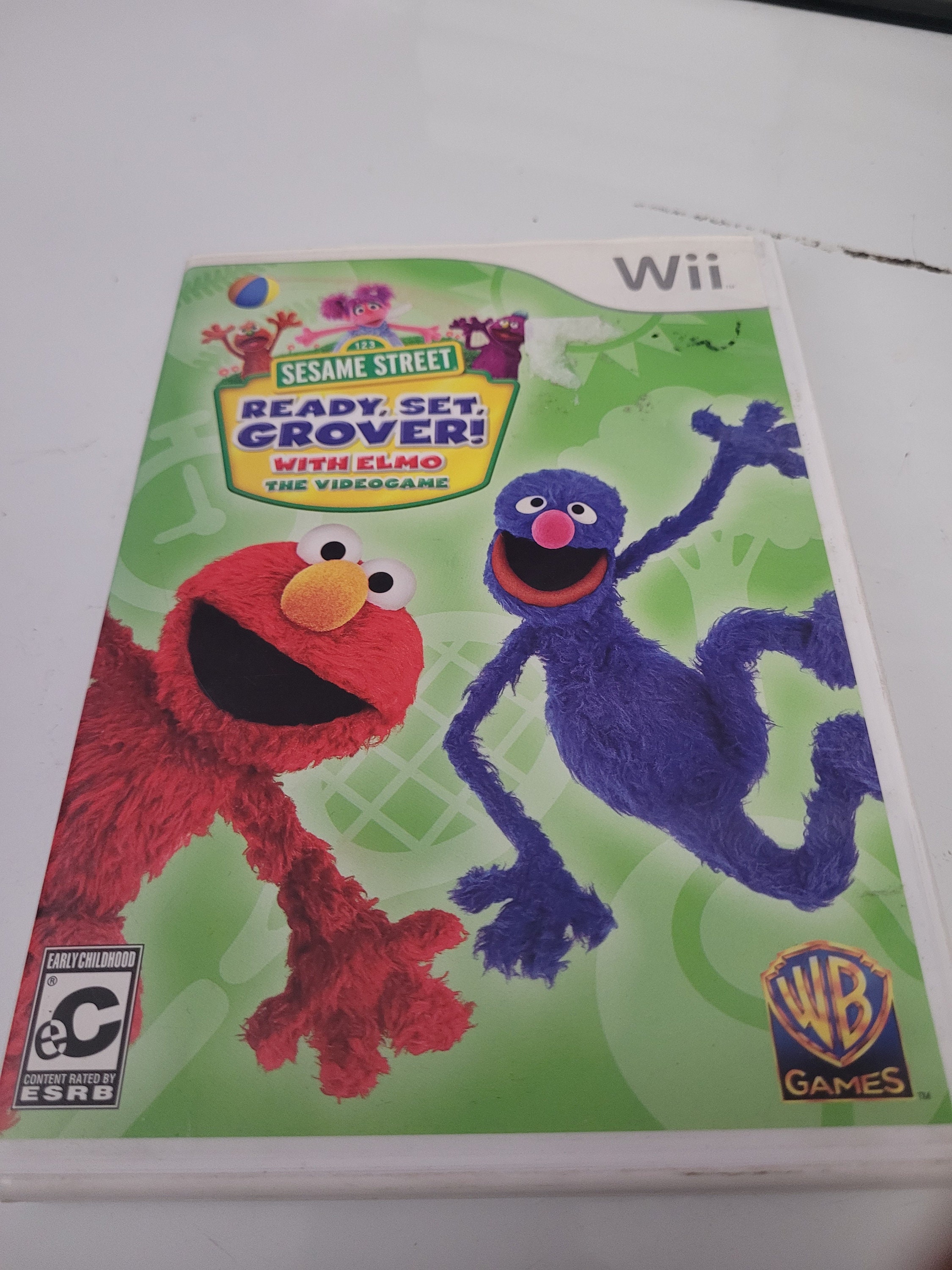 Wii Sesame Street Ready, Set, Grover With Elmo the Video Game - Etsy