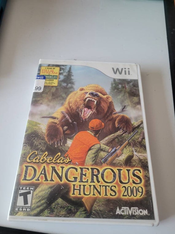 Wii Cabelas Dangerous Hunts 2009 - Etsy