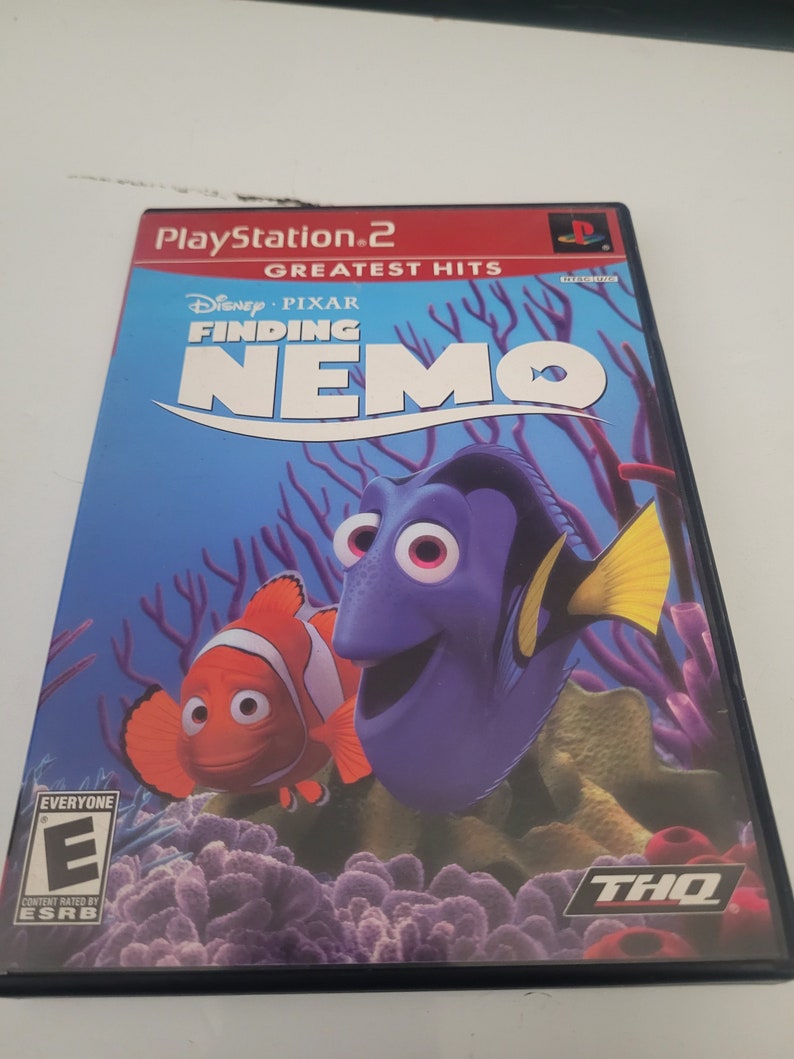 Playstation 2 Finding Nemo - Etsy