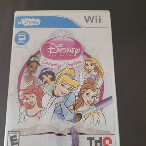 Wii Udraw Disney princess enchanting storybooks