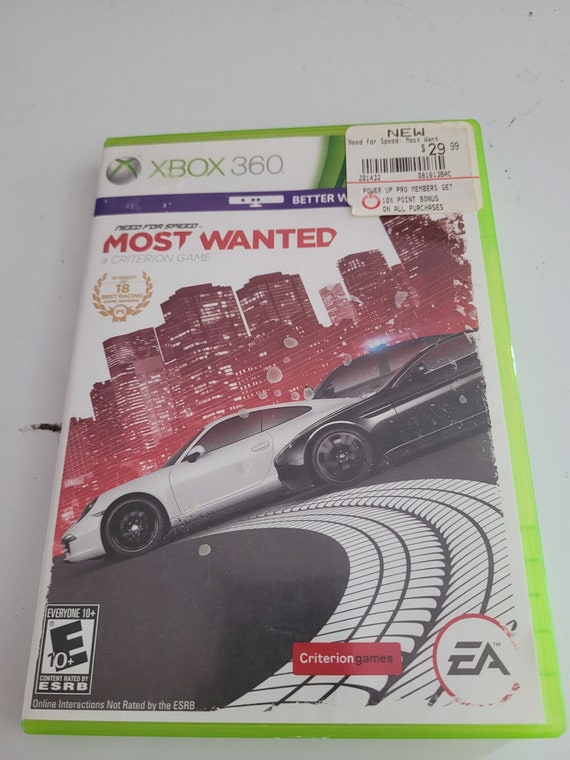 Xbox 360 Need for Speed Most Wanted - Etsy