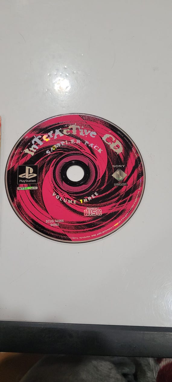 Playstation Interactive Cd Sampler Pack - Etsy