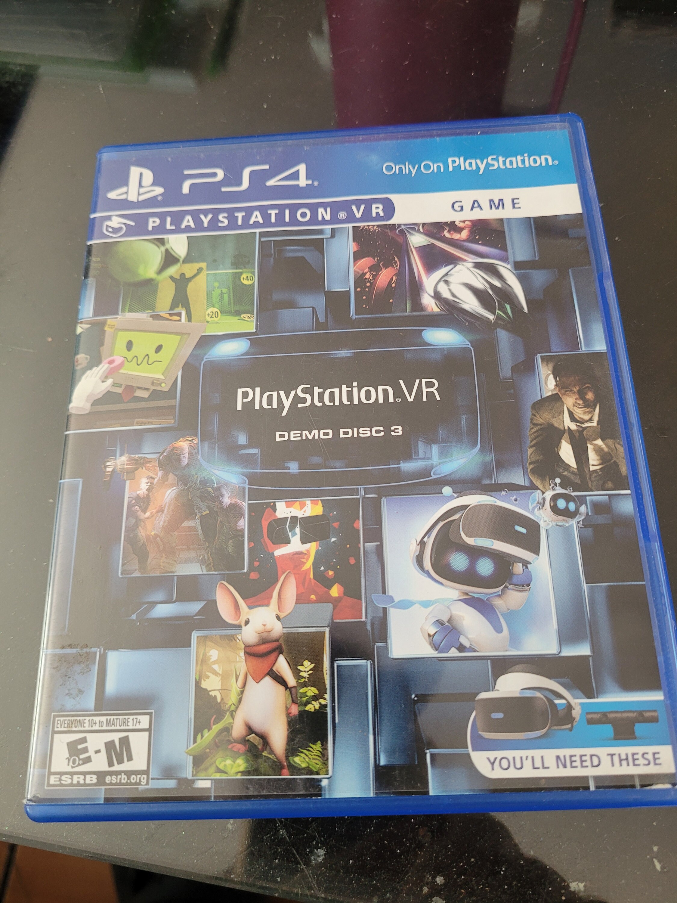 Playstation vr demo disc