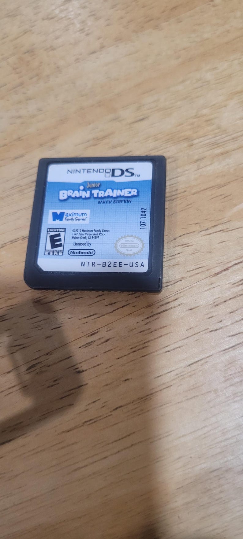 Brain Math Ds Nintendo Ds Brain Trainer - Etsy