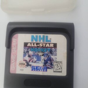Sega game gear nhl all star