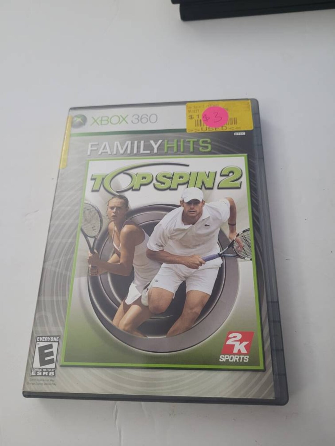 Top spin 2024 2 xbox 360