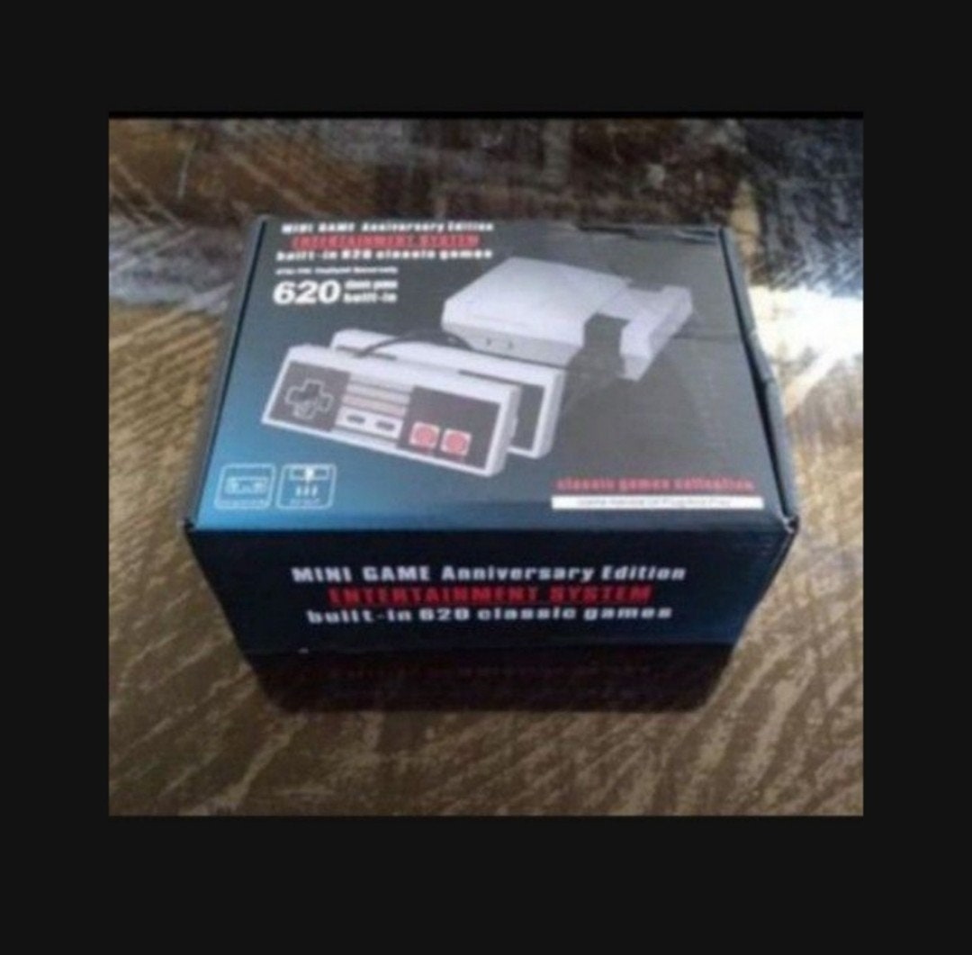Retro Mini Gaming Console 620 Games Etsy Denmark