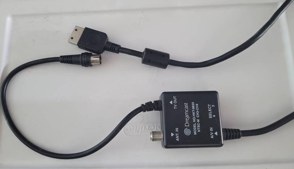 Sega Dreamcast Rf TV Cable Oem - Etsy