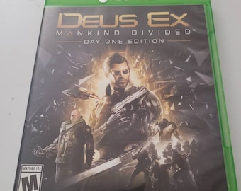 Xbox One Deus Ex Mankind Divided Day One Edition - Etsy