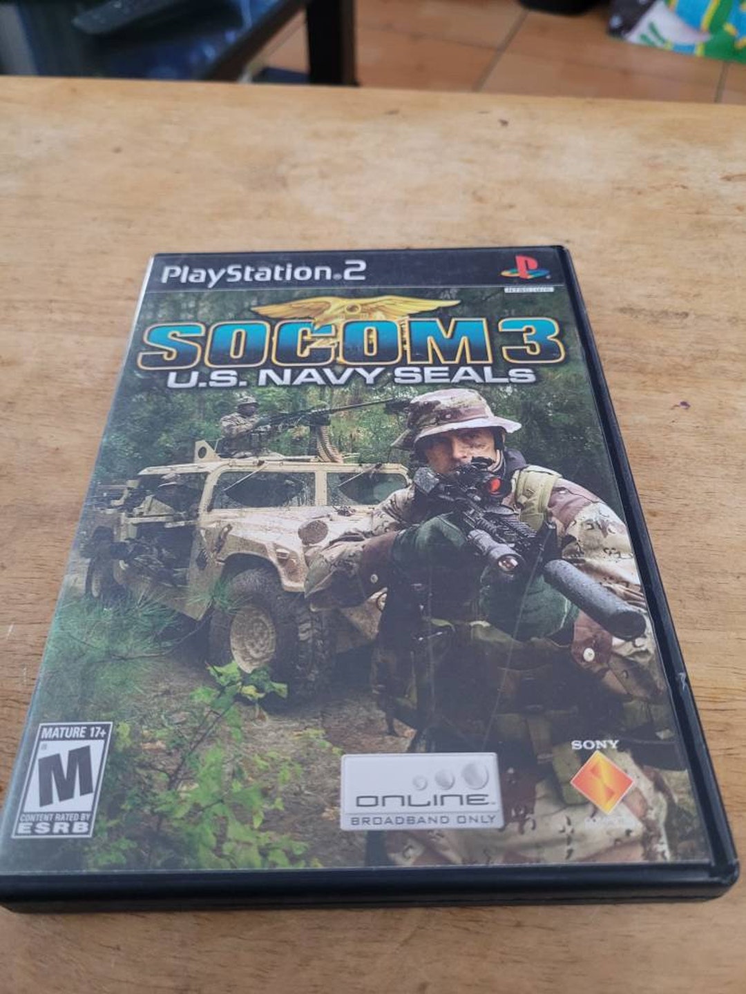 SOCOM II U.S. Navy SEALs (jeu PS2) | Meilleurs titres | Complet avec