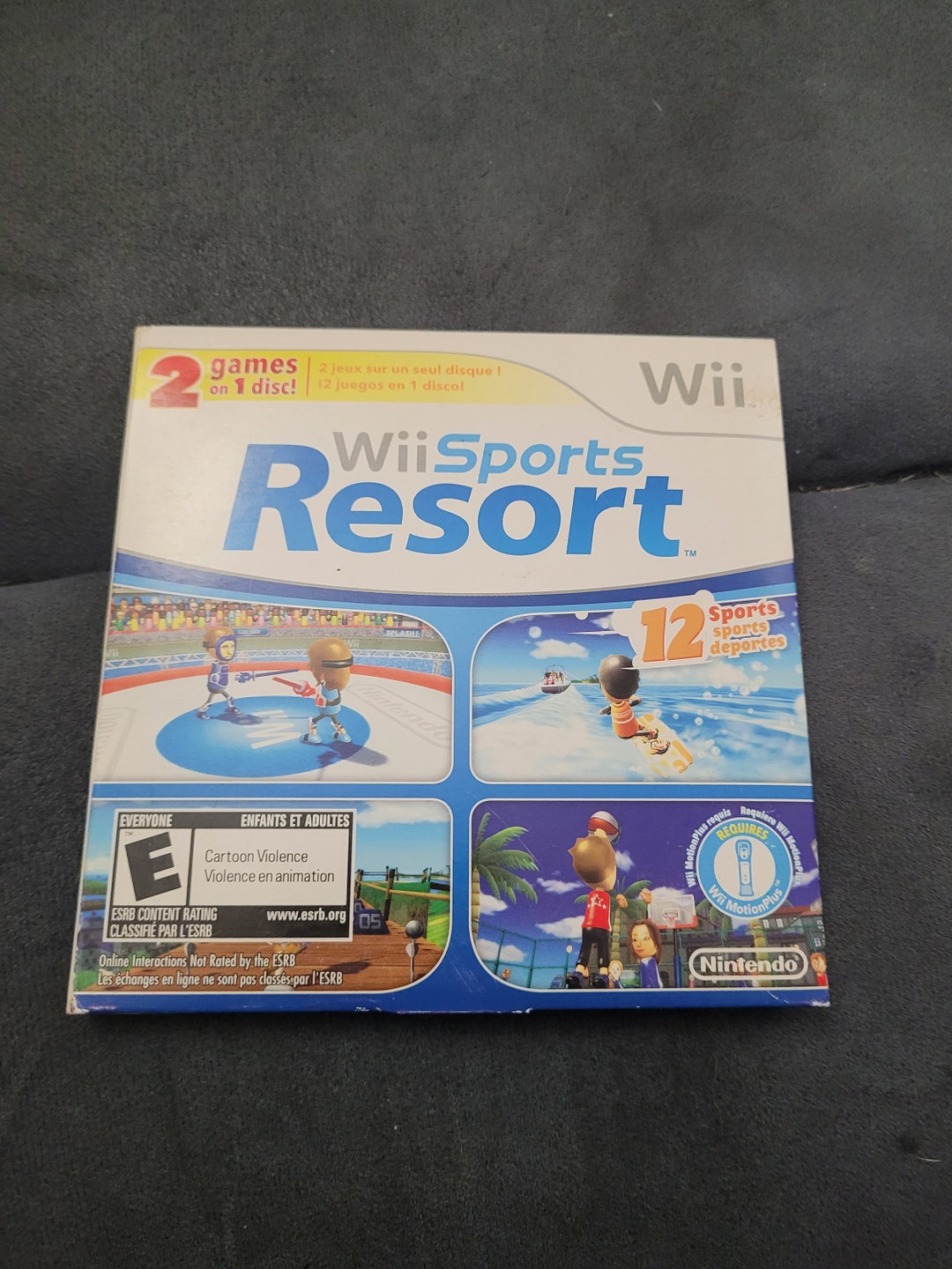 Wii Sports and Wii Sports Resort 2 Games in 1 Etsy