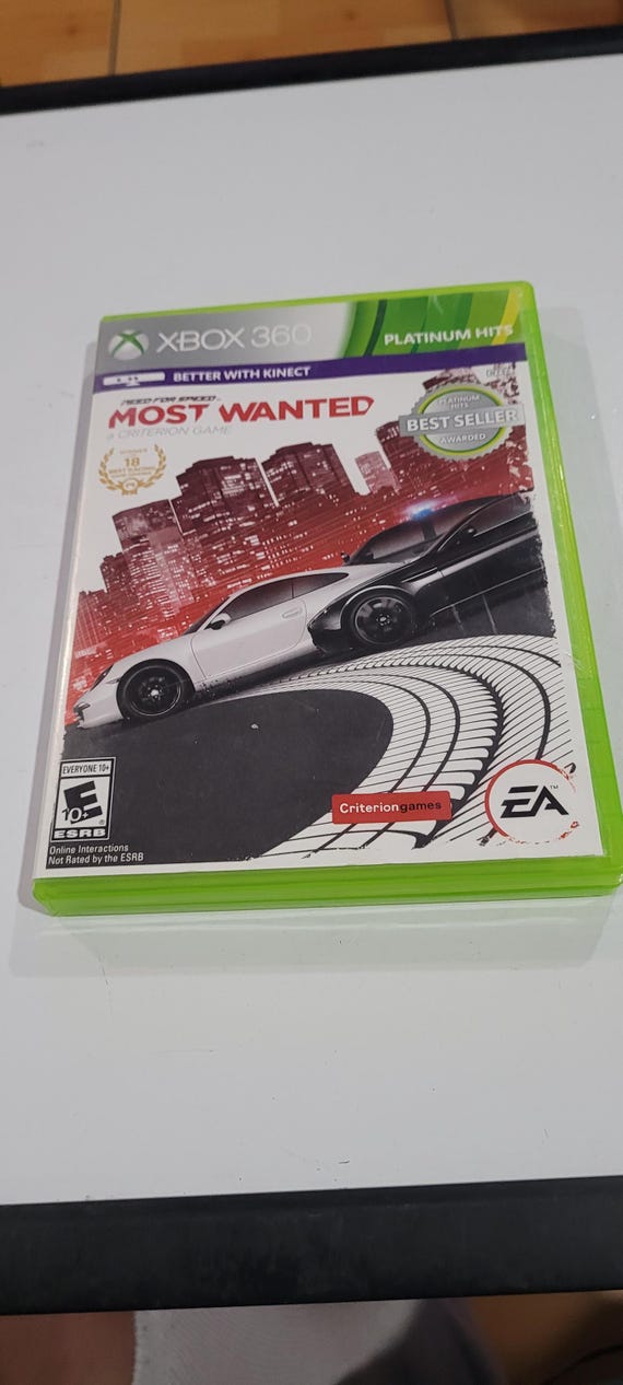 Xbox 360 Need for Speed Most Wanted Platinum Hits - Etsy