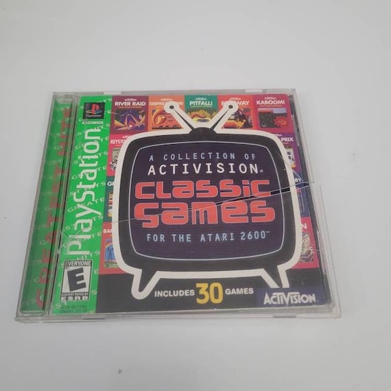 Playstation a collection of Activision classic games for the atari 2600