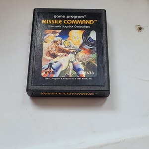 Atari 2600 missile command