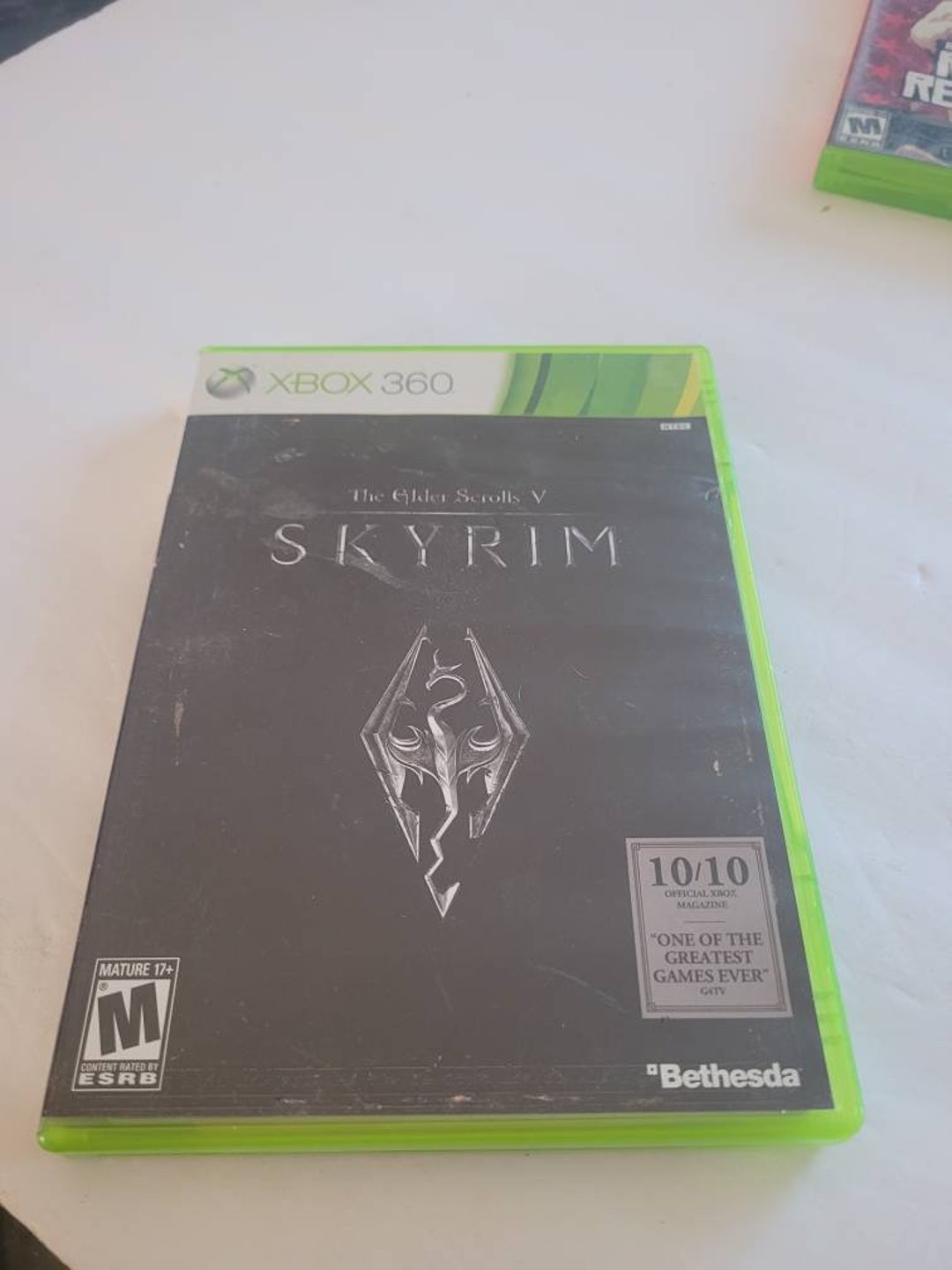 Xbox 360 Skyrim - Etsy