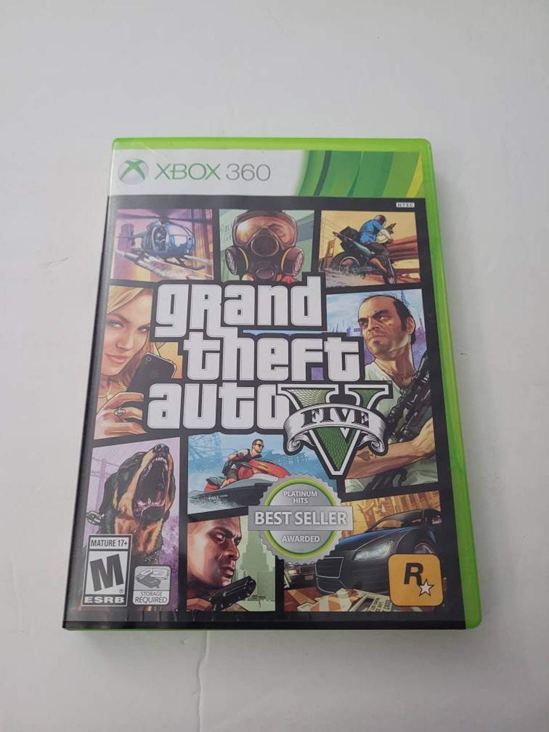 Xbox 360 Grand Theft Auto V - Etsy