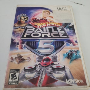 Wii hot wheels battle force 5